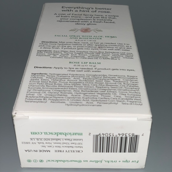 Mario Badescu Rose Lip & Mist Duo - Picture 5 of 5